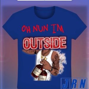 Our “OH NUN IM OUTSIDE MENS SHIRT” new release